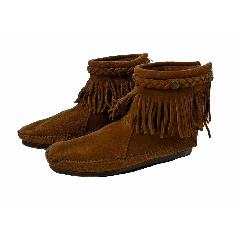 Handmade Genuine Leather Moccasins | Size 7